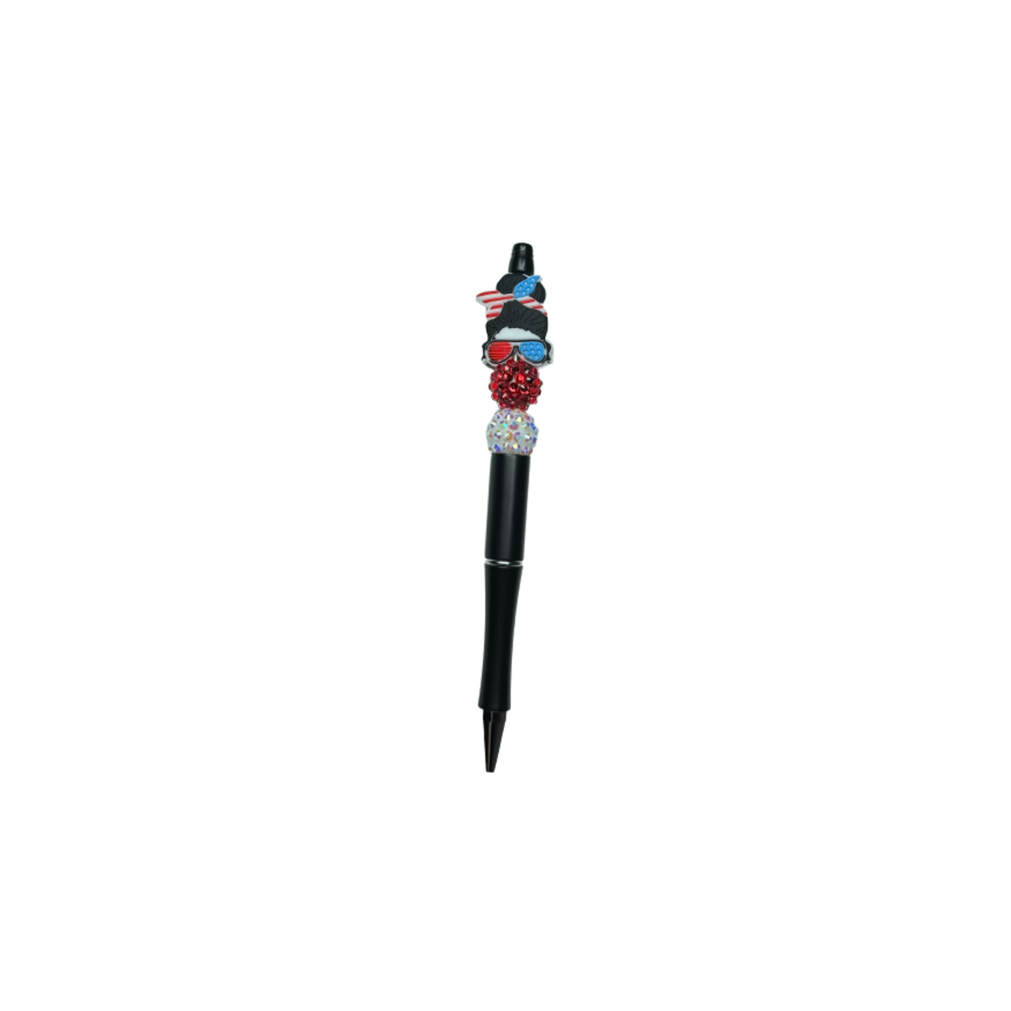 Red, White, & Blue Girl Pen