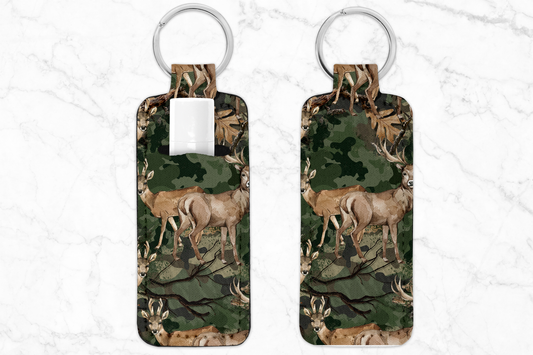 Deer Camo Chapstick Holder