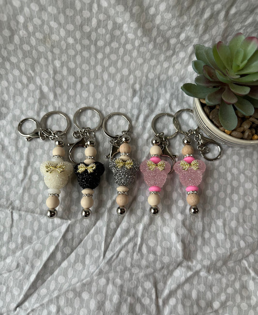 Sugar Mouse Head Bar Keychains